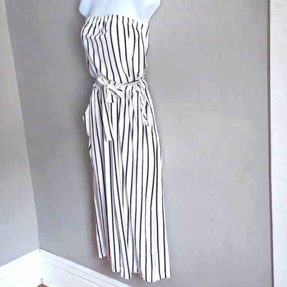 Capella jump suit size L palazzo pants - Picture 3 of 11
